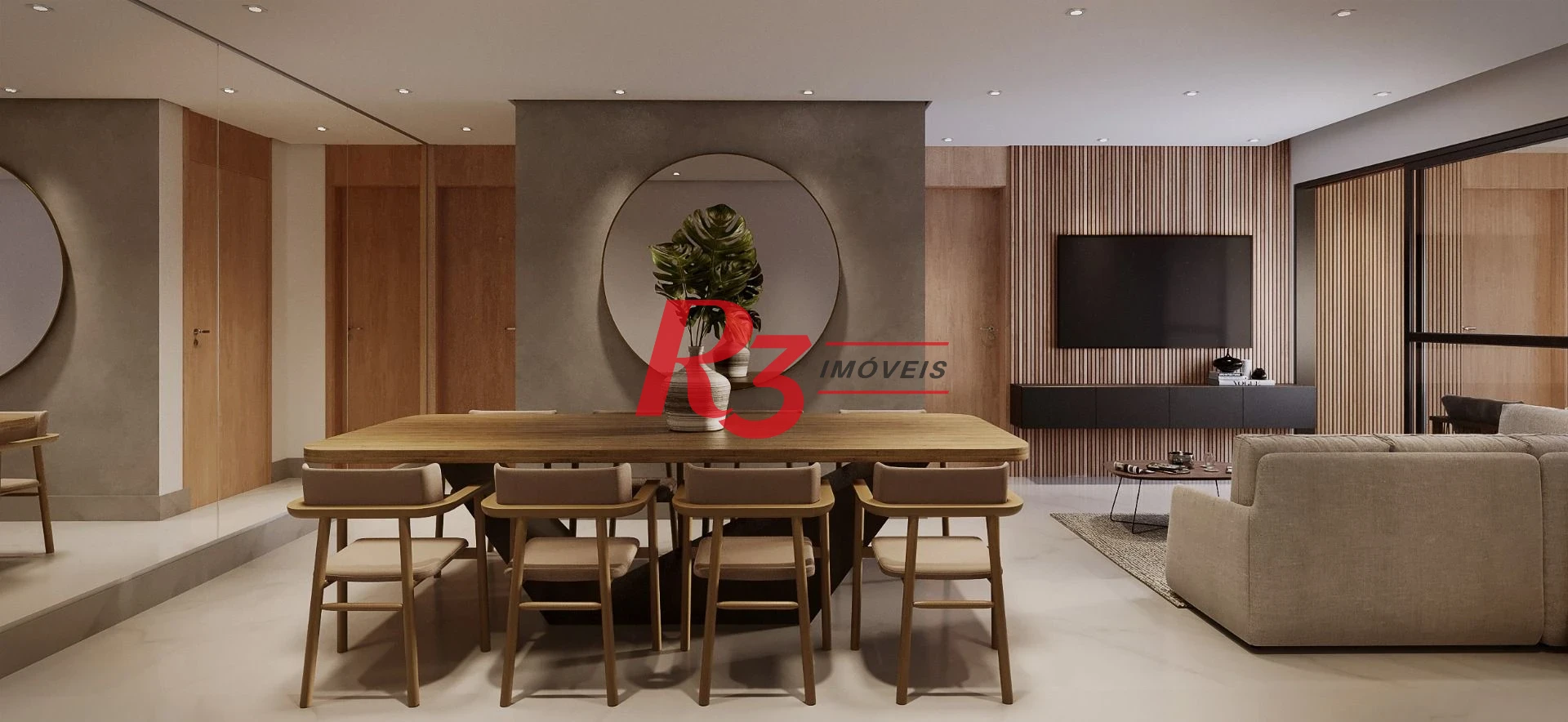 Apartamento com 4 dormitórios à venda, 154 m² por R$ 4.390.000,00 - Ponta da Praia - Santos/SP