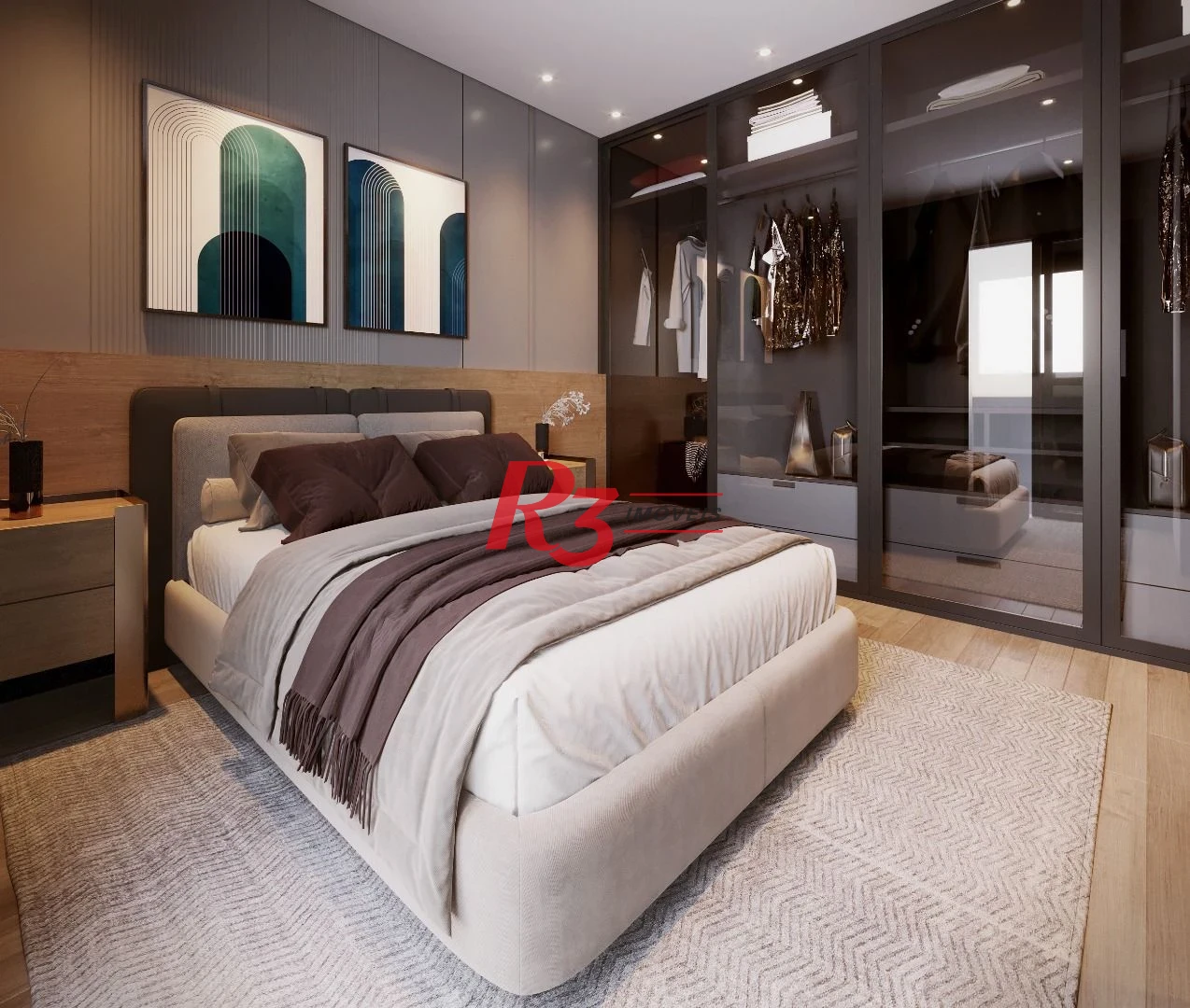 Apartamento com 4 dormitórios à venda, 154 m² por R$ 4.390.000,00 - Ponta da Praia - Santos/SP
