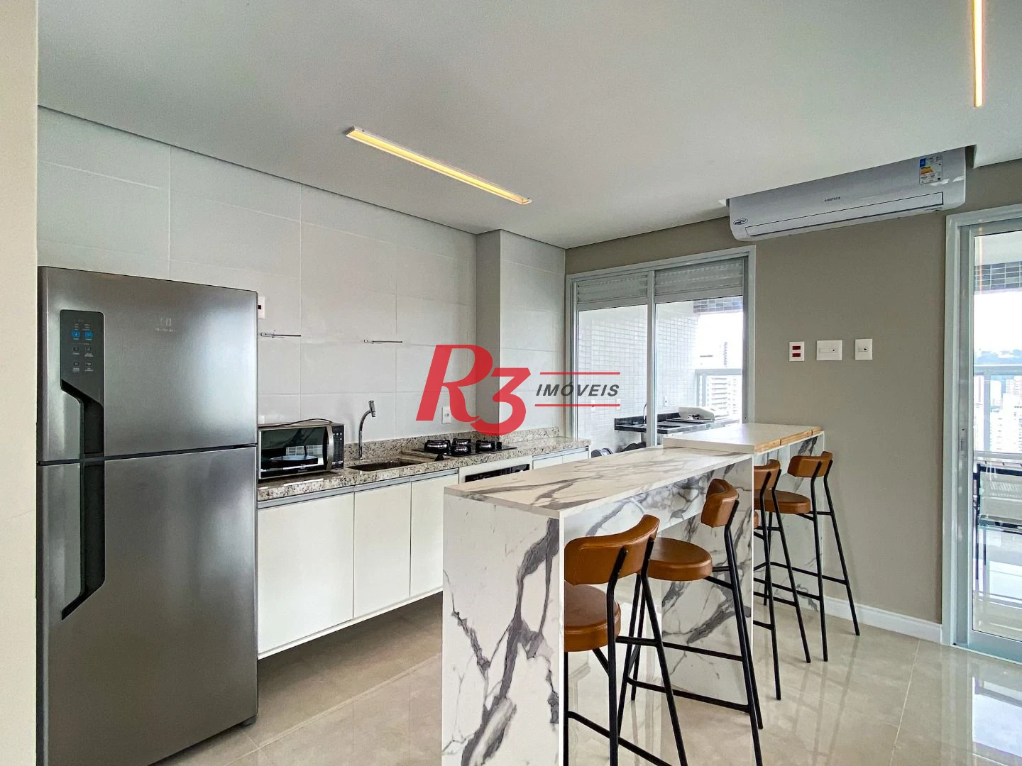 Apartamento Garden com 2 dormitórios à venda, 108 m² por R$ 1.300.000,00 - Vila Rica - Santos/SP