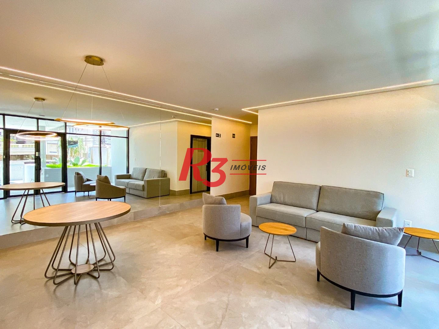 Apartamento para alugar, 81 m² por R$ 8.500,00/mês - Boqueirão - Santos/SP