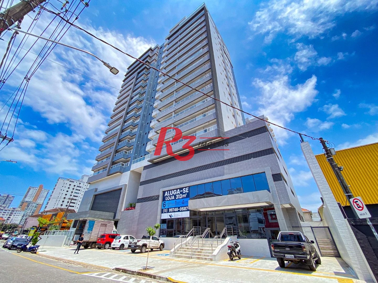 Apartamento para alugar, 81 m² por R$ 8.500,00/mês - Boqueirão - Santos/SP