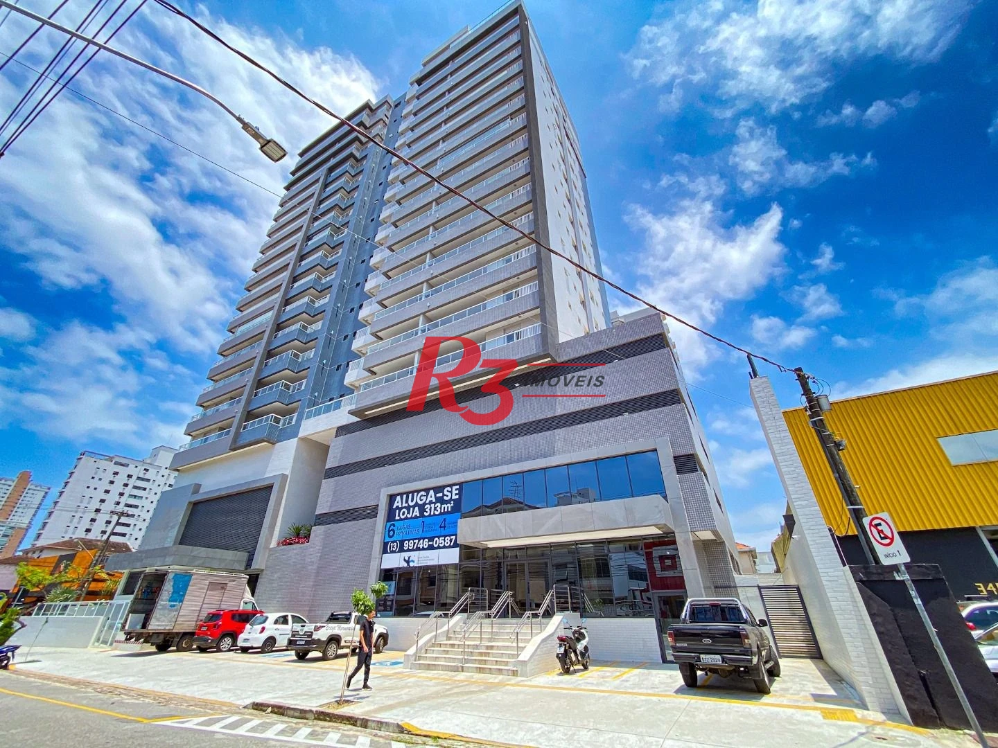 Apartamento para alugar, 81 m² por R$ 8.500,00/mês - Boqueirão - Santos/SP