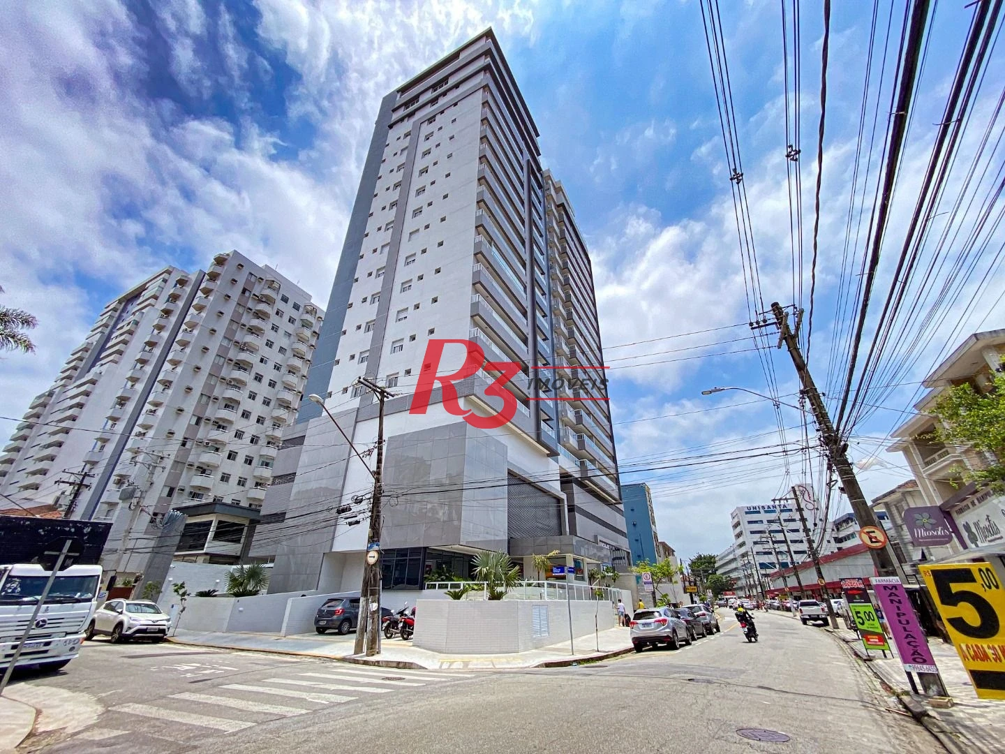 Apartamento para alugar, 81 m² por R$ 8.500,00/mês - Boqueirão - Santos/SP