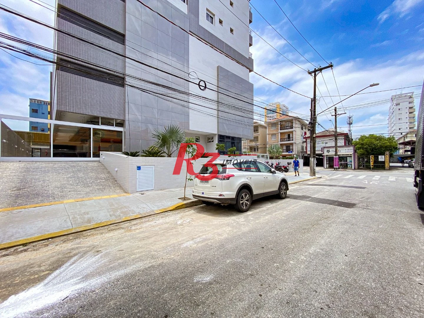 Apartamento para alugar, 81 m² por R$ 8.500,00/mês - Boqueirão - Santos/SP