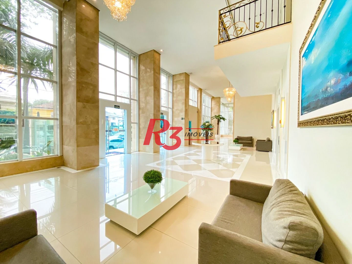 Apartamento com 2 dormitórios à venda, 134 m² por R$ 1.900.000,00 - Ponta da Praia - Santos/SP