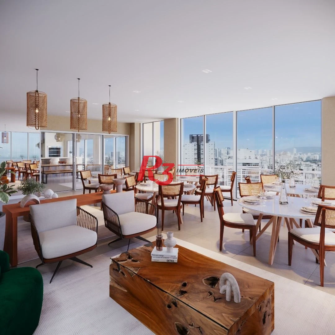 Apartamento à venda, 158 m² por R$ 4.188.000,00 - Embaré - Santos/SP