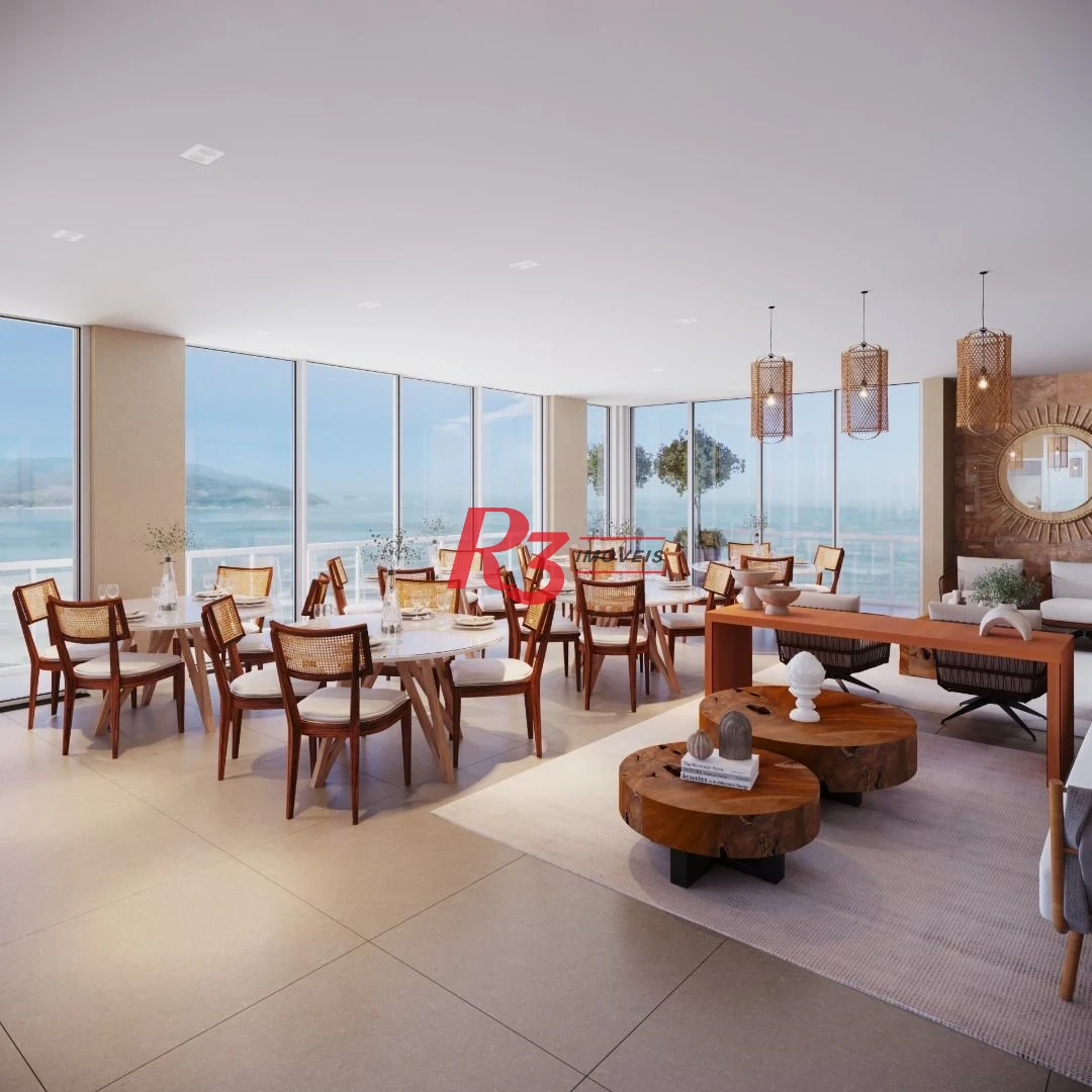 Apartamento à venda, 158 m² por R$ 4.188.000,00 - Embaré - Santos/SP