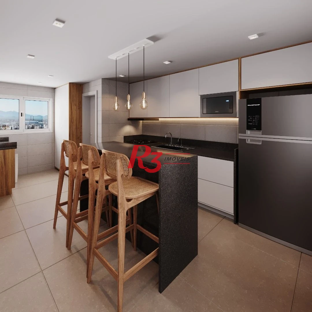 Apartamento à venda, 158 m² por R$ 4.188.000,00 - Embaré - Santos/SP