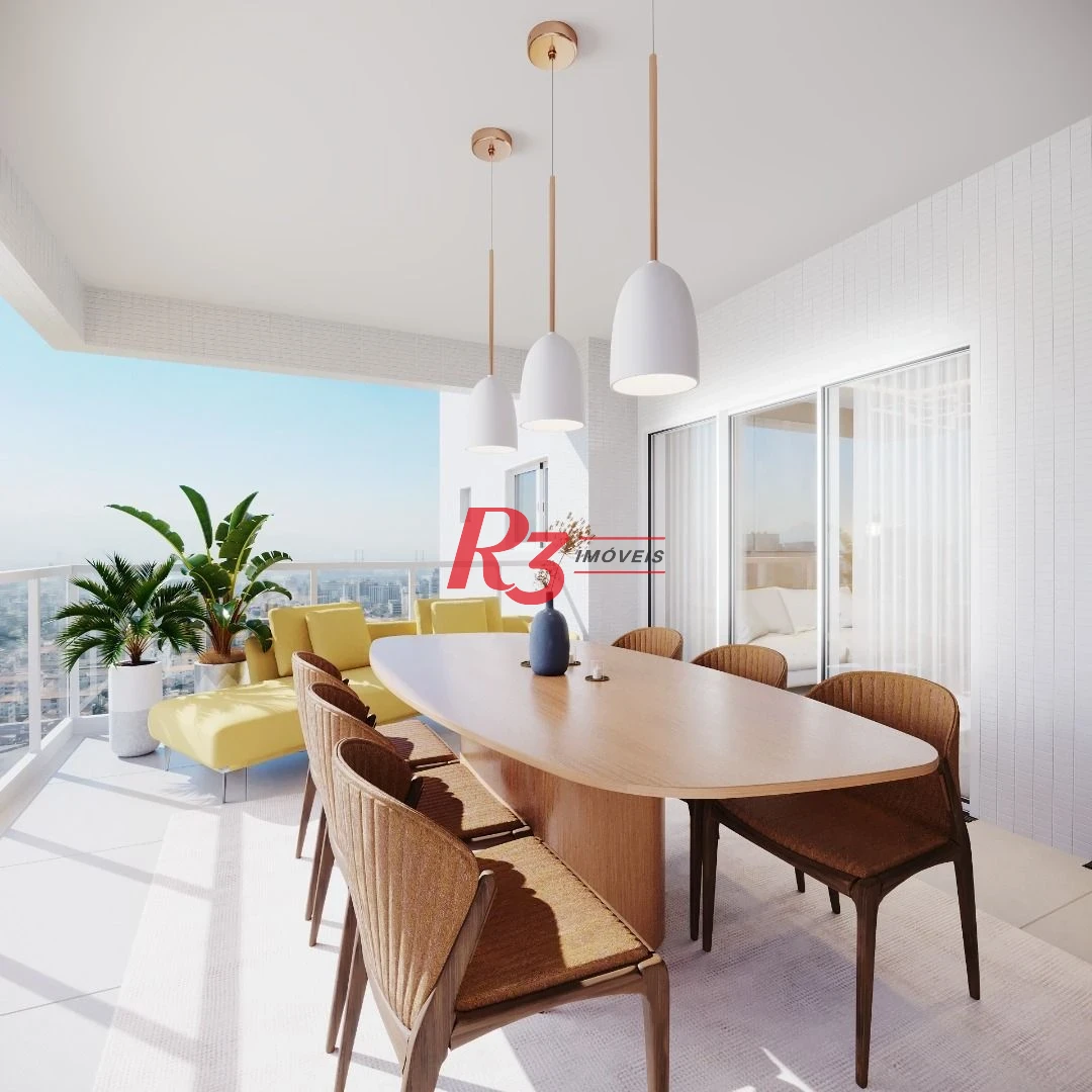 Apartamento à venda, 158 m² por R$ 4.188.000,00 - Embaré - Santos/SP