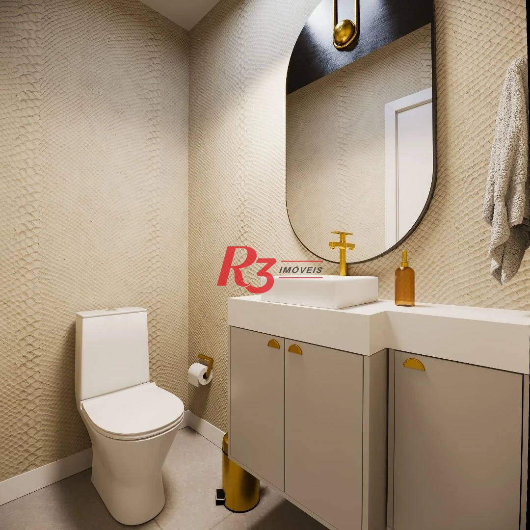 Apartamento à venda, 158 m² por R$ 4.188.000,00 - Embaré - Santos/SP
