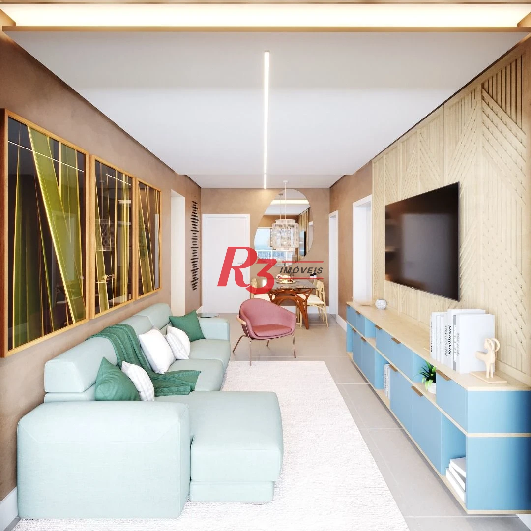 Apartamento à venda, 158 m² por R$ 4.188.000,00 - Embaré - Santos/SP