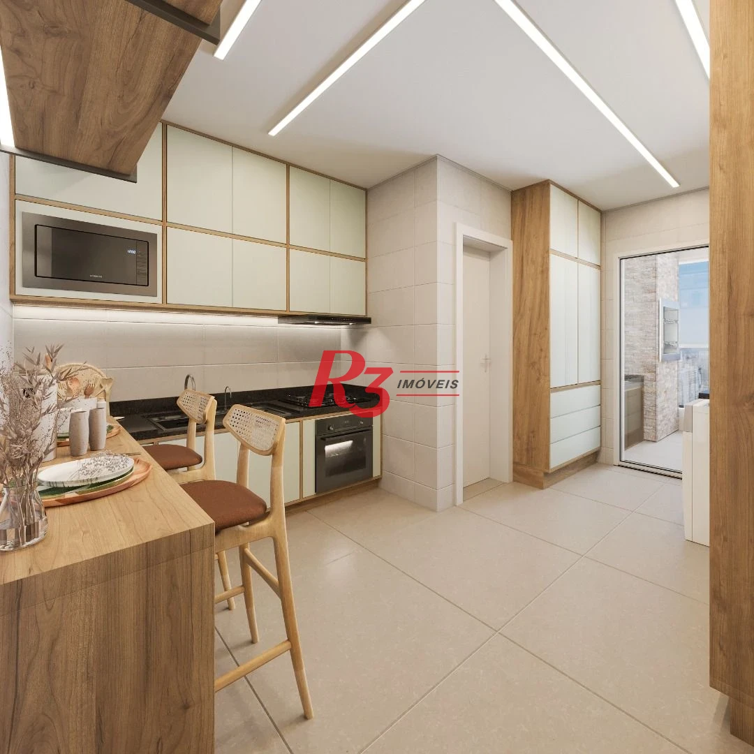Apartamento à venda, 158 m² por R$ 4.188.000,00 - Embaré - Santos/SP