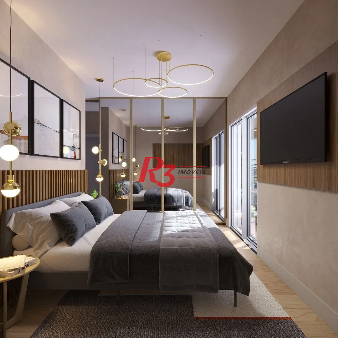 Apartamento à venda, 158 m² por R$ 4.188.000,00 - Embaré - Santos/SP