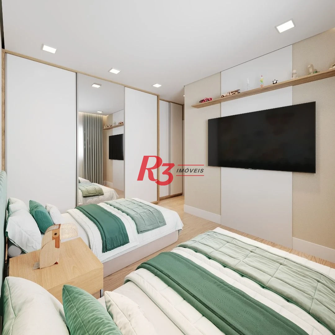 Apartamento à venda, 158 m² por R$ 4.188.000,00 - Embaré - Santos/SP