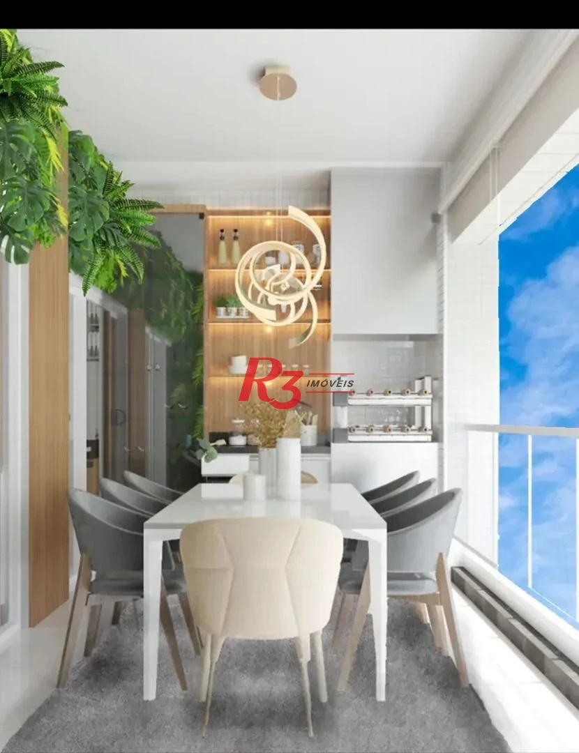 Apartamento à venda, 83 m² por R$ 1.600.000,00 - Embaré - Santos/SP