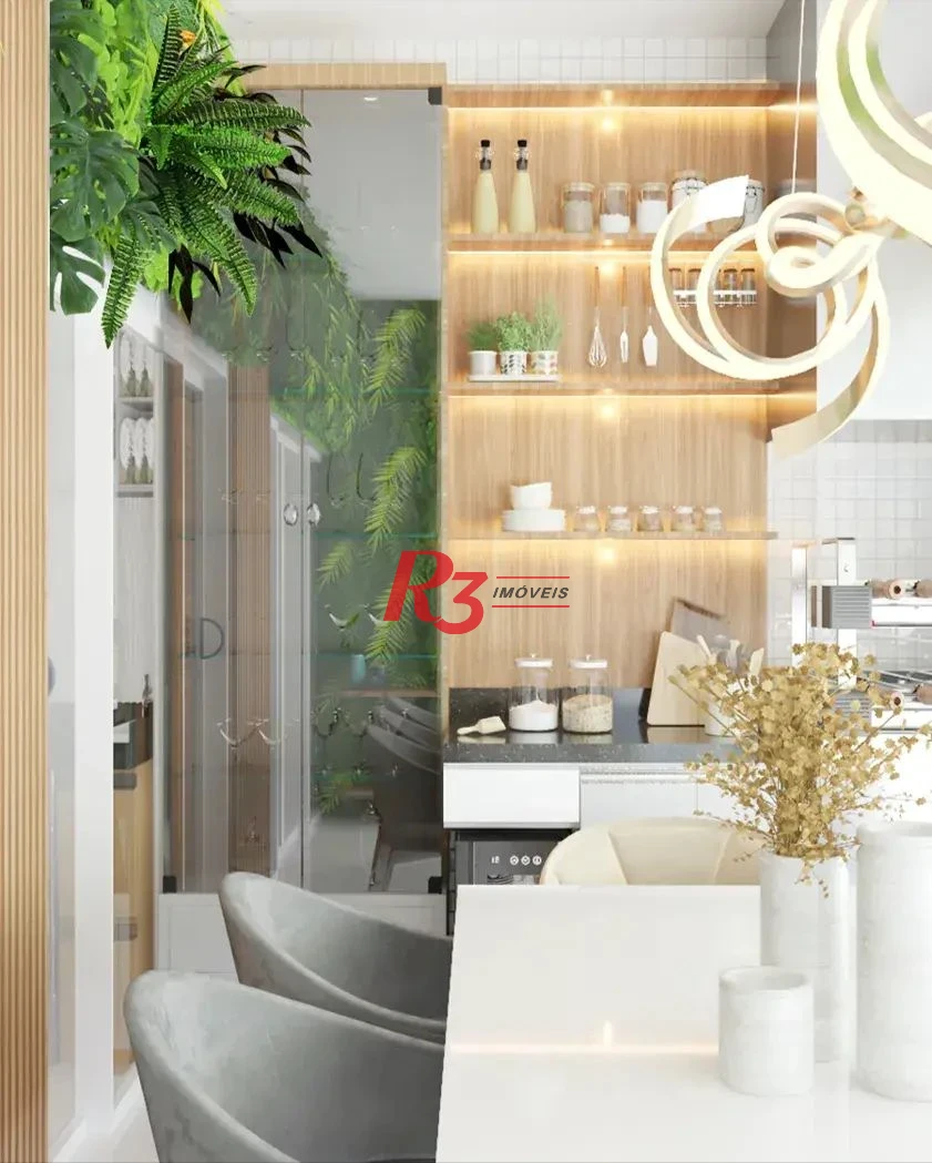 Apartamento à venda, 83 m² por R$ 1.600.000,00 - Embaré - Santos/SP