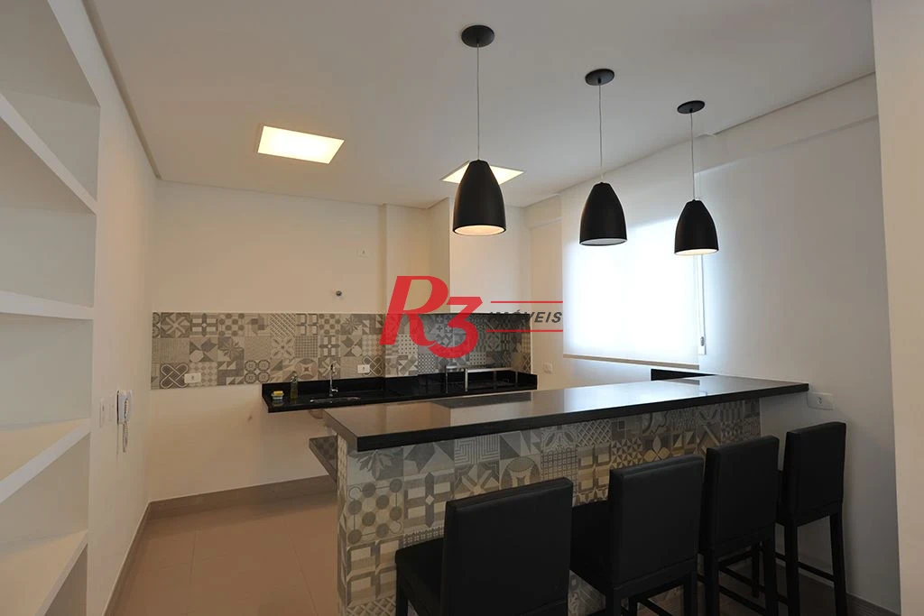 Apartamento com 2 dormitórios para alugar, 67 m² por R$ 4.200,00/mês - Encruzilhada - Santos/SP