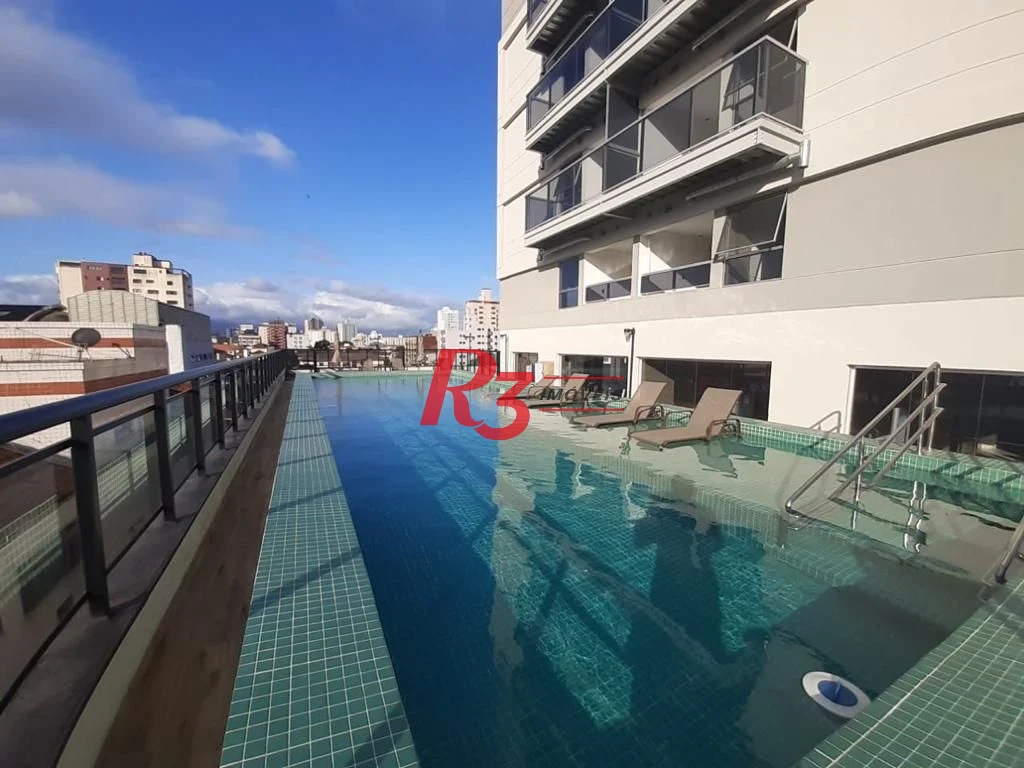 Cobertura com 2 suítes à venda, 148 m² por R$ 3.300.000 - Embaré - Santos/SP