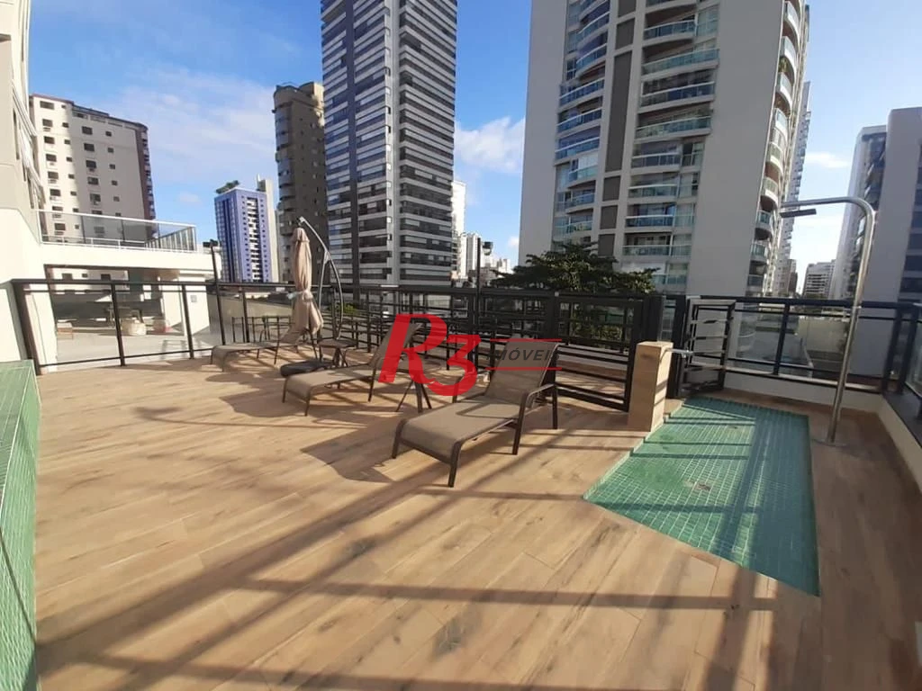 Cobertura com 2 suítes à venda, 148 m² por R$ 3.300.000 - Embaré - Santos/SP