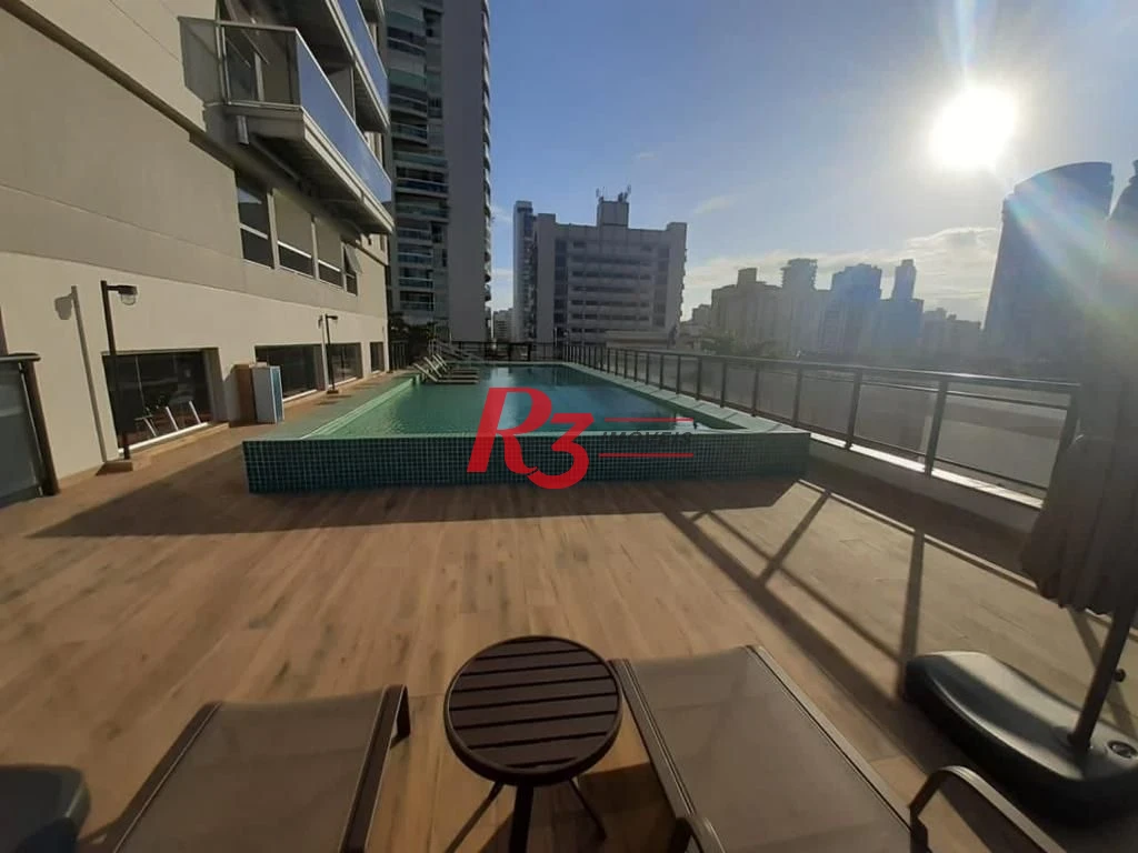 Cobertura com 2 suítes à venda, 148 m² por R$ 3.300.000 - Embaré - Santos/SP