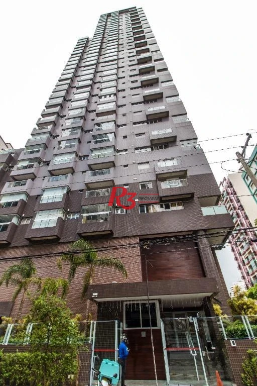 Apartamento Duplex com 2 dormitórios à venda, 157 m² por R$ 1.850.000,00 - Pompéia - Santos/SP