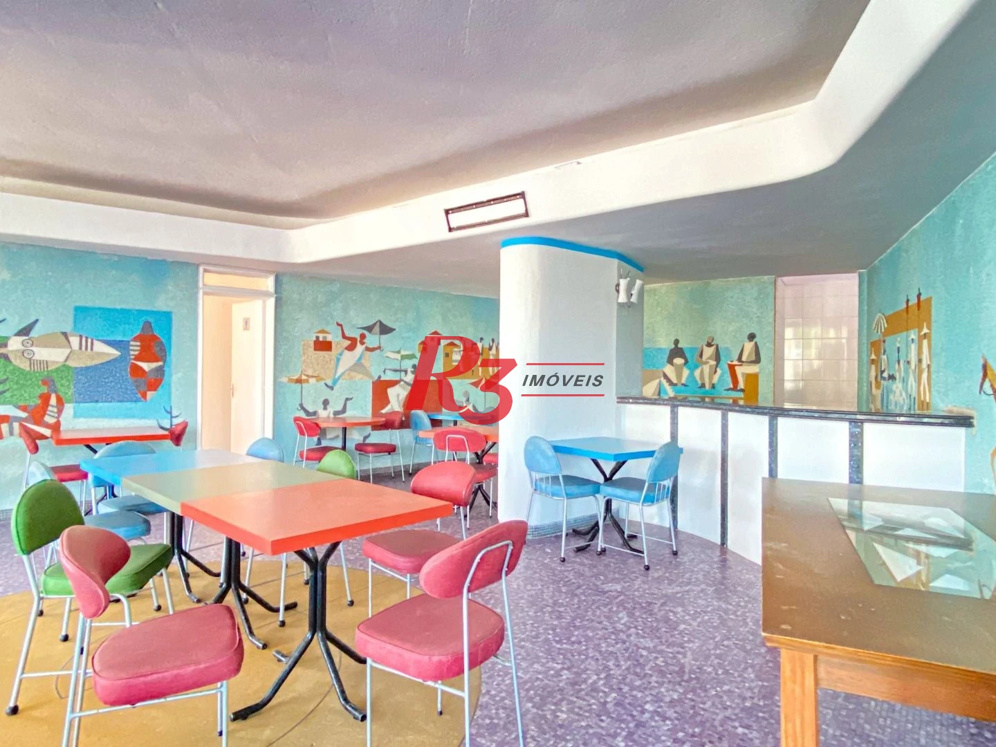 Apartamento com 3 dormitórios à venda, 210 m² - Itararé - São Vicente/SP