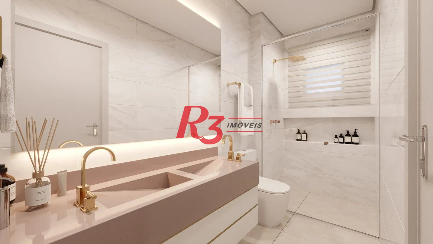 Apartamento com 3 dormitórios à venda, 227 m² por R$ 6.400.000,00 - Ponta da Praia - Santos/SP