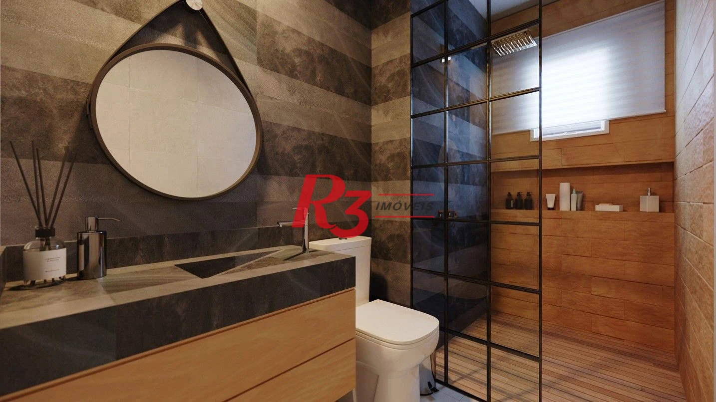 Apartamento com 3 dormitórios à venda, 227 m² por R$ 6.400.000,00 - Ponta da Praia - Santos/SP