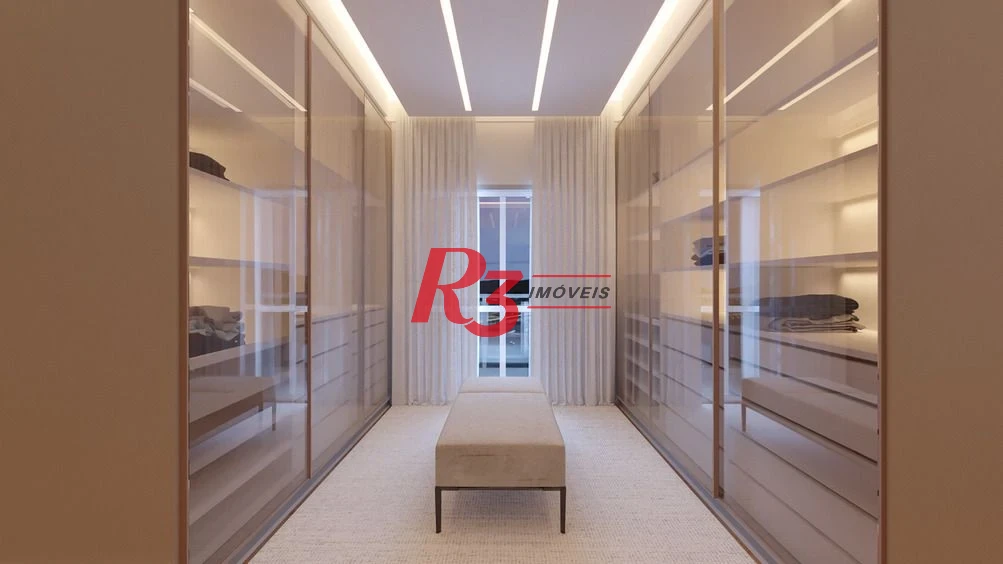 Apartamento com 3 dormitórios à venda, 227 m² por R$ 6.400.000,00 - Ponta da Praia - Santos/SP