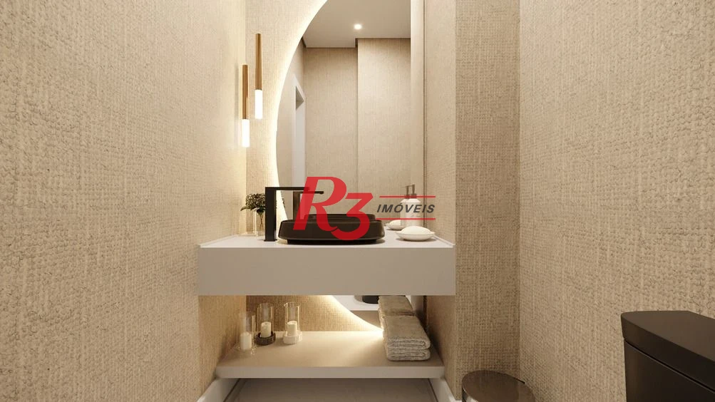 Apartamento com 3 dormitórios à venda, 227 m² por R$ 6.400.000,00 - Ponta da Praia - Santos/SP