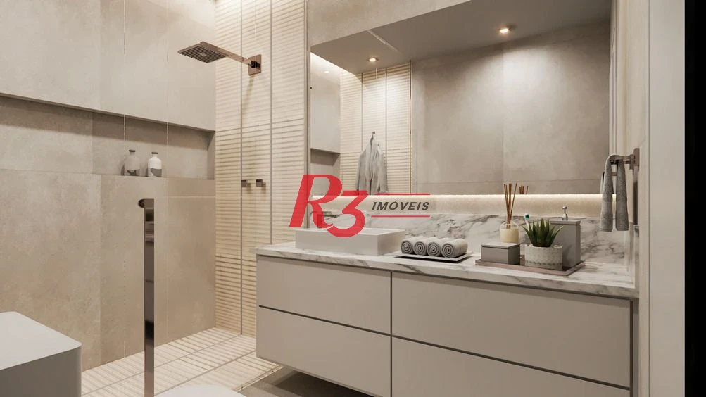 Apartamento com 3 dormitórios à venda, 227 m² por R$ 6.400.000,00 - Ponta da Praia - Santos/SP