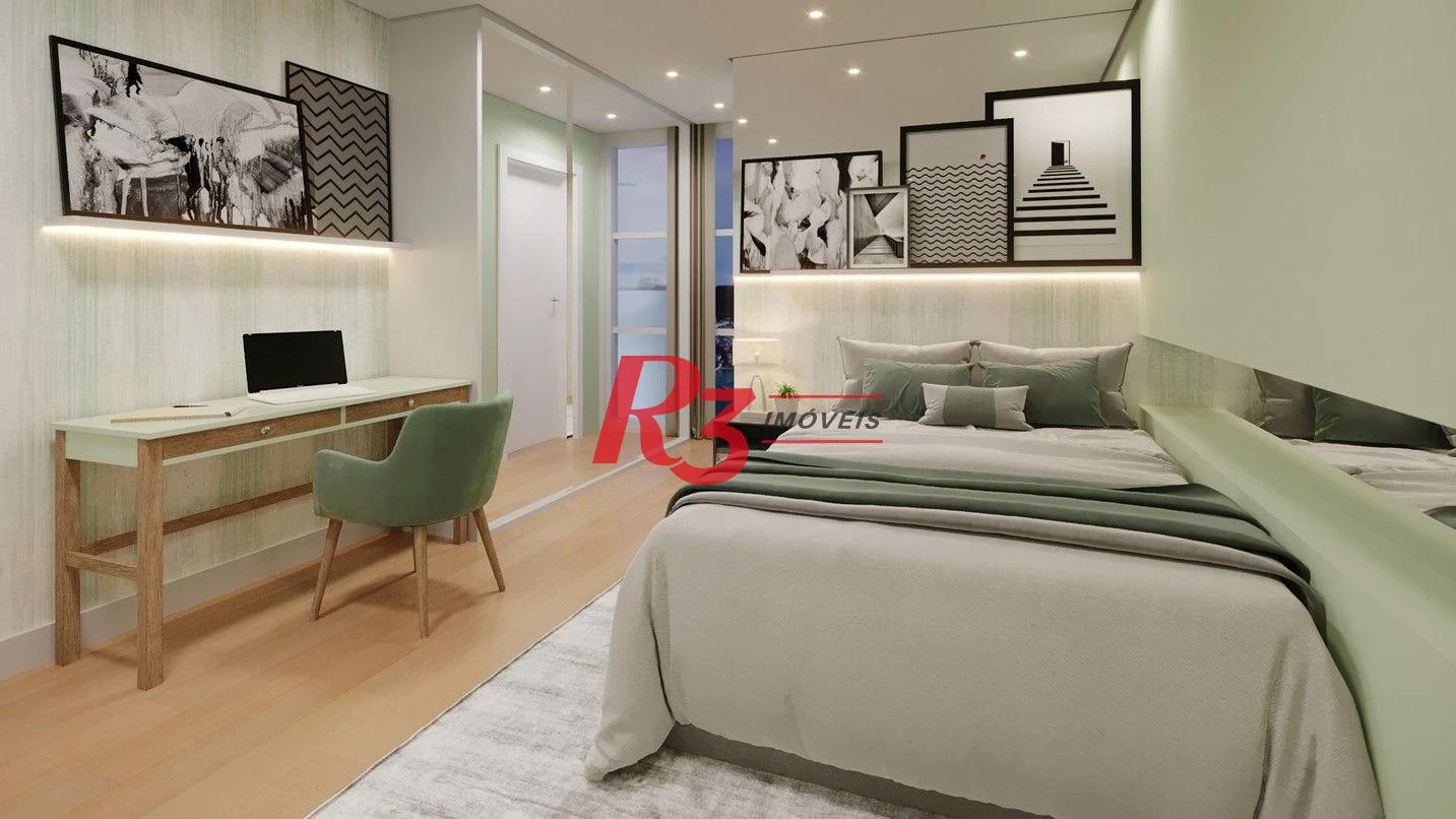 Apartamento com 3 dormitórios à venda, 227 m² por R$ 6.400.000,00 - Ponta da Praia - Santos/SP