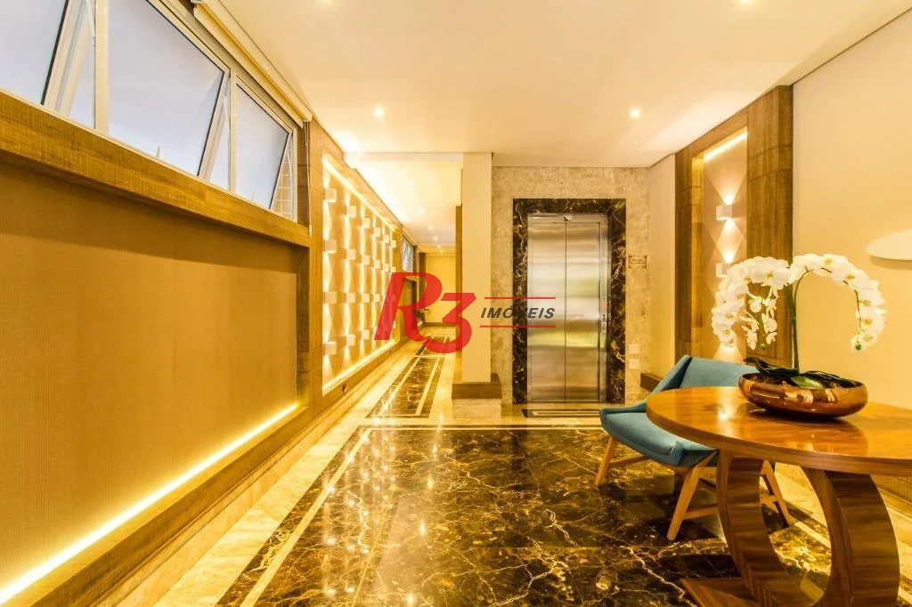 Apartamento com 3 dormitórios à venda, 177 m² por R$ 3.280.000,00 - Boqueirão - Santos/SP