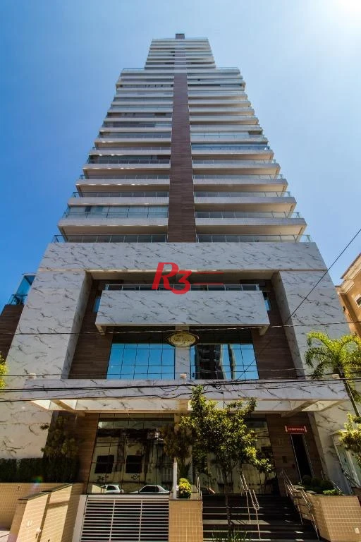 Apartamento com 3 dormitórios à venda, 177 m² por R$ 3.280.000,00 - Boqueirão - Santos/SP