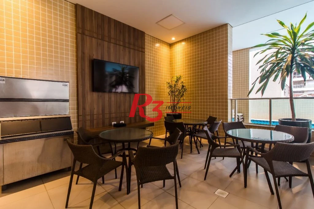Apartamento com 3 dormitórios à venda, 177 m² por R$ 3.280.000,00 - Boqueirão - Santos/SP