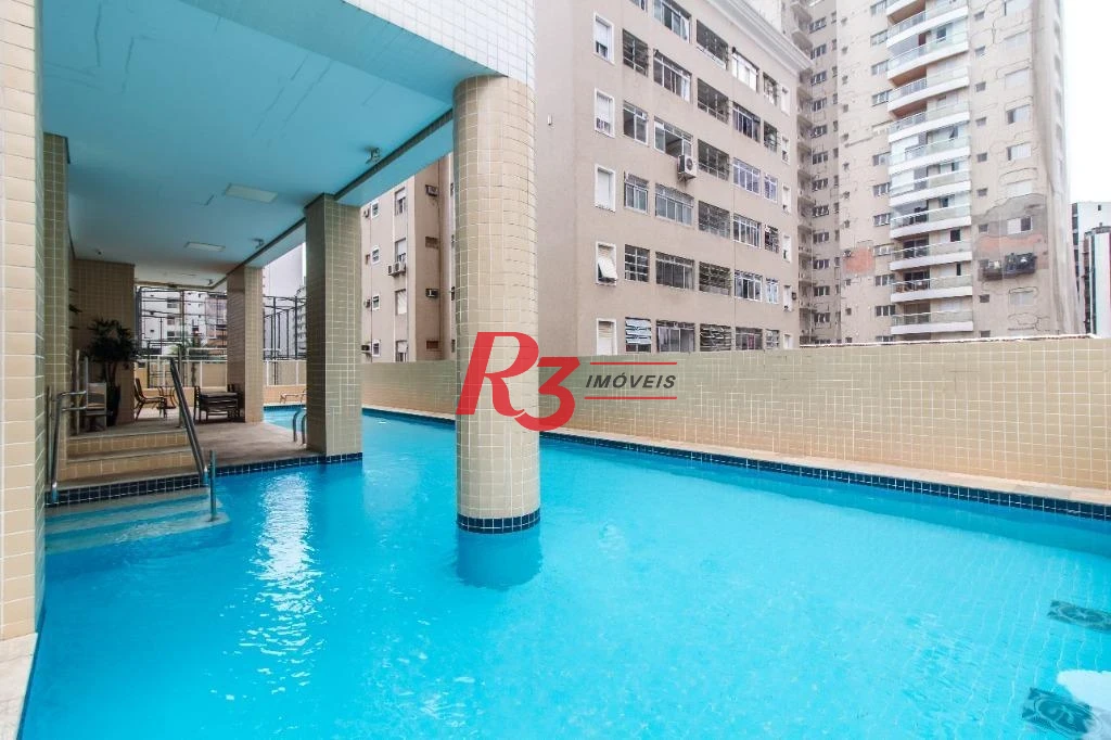 Apartamento com 3 dormitórios à venda, 177 m² por R$ 3.280.000,00 - Boqueirão - Santos/SP