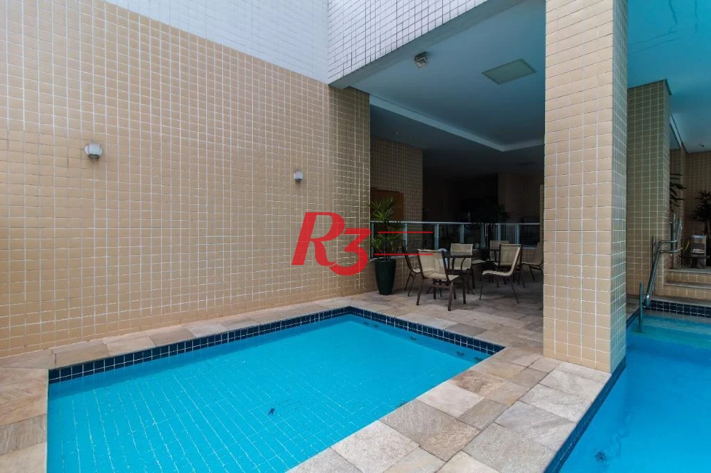 Apartamento com 3 dormitórios à venda, 177 m² por R$ 3.280.000,00 - Boqueirão - Santos/SP