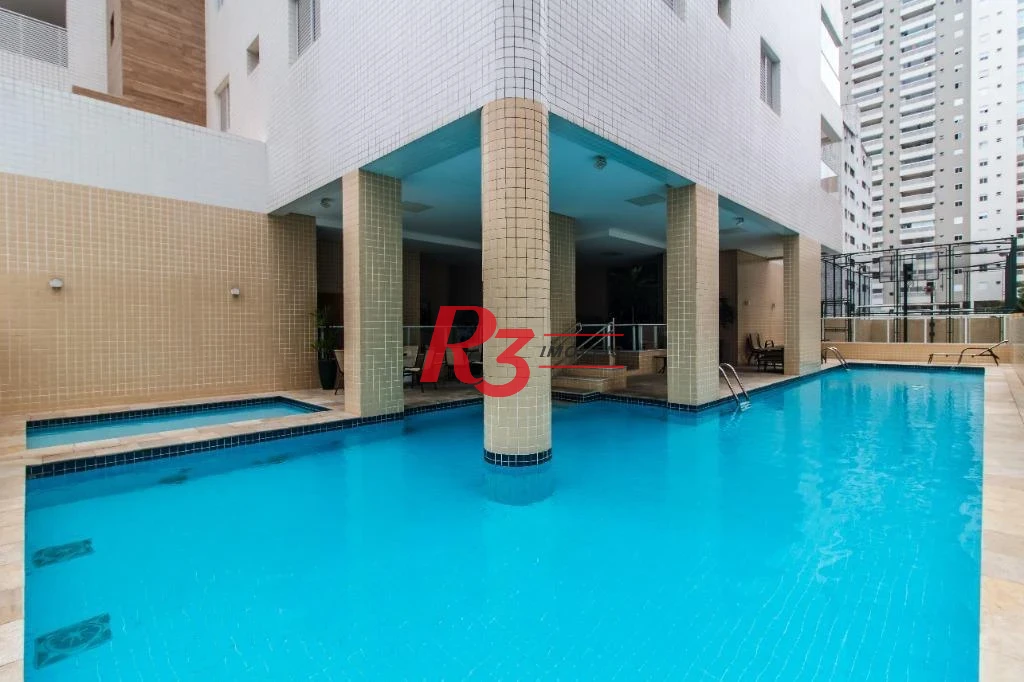 Apartamento com 3 dormitórios à venda, 177 m² por R$ 3.280.000,00 - Boqueirão - Santos/SP