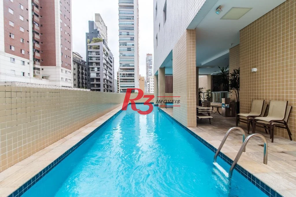 Apartamento com 3 dormitórios à venda, 177 m² por R$ 3.280.000,00 - Boqueirão - Santos/SP