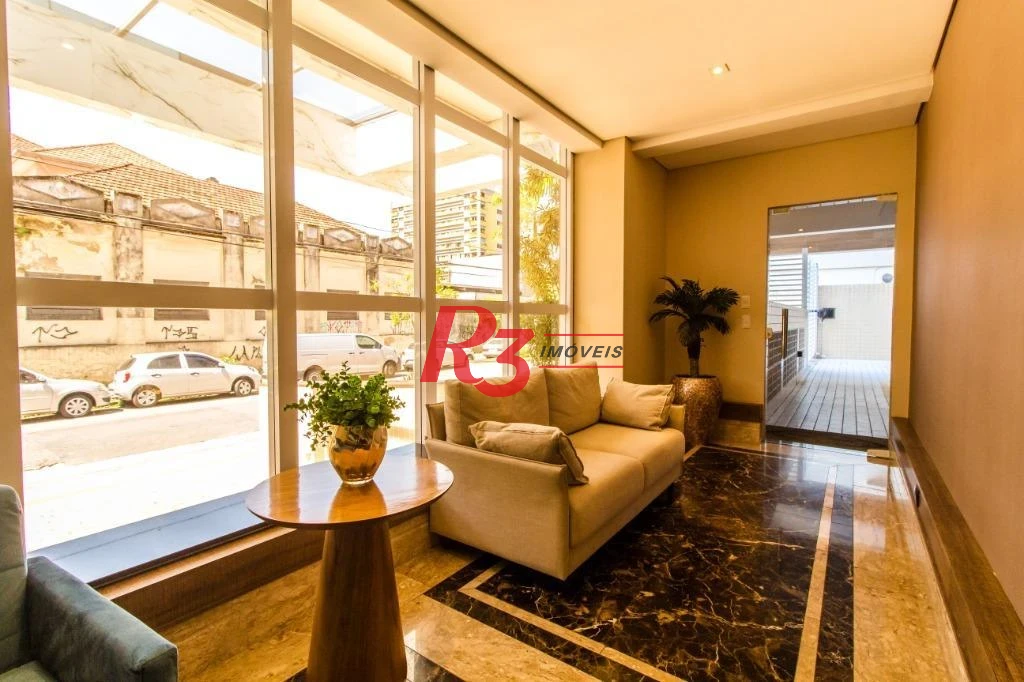 Apartamento com 3 dormitórios à venda, 177 m² por R$ 3.280.000,00 - Boqueirão - Santos/SP