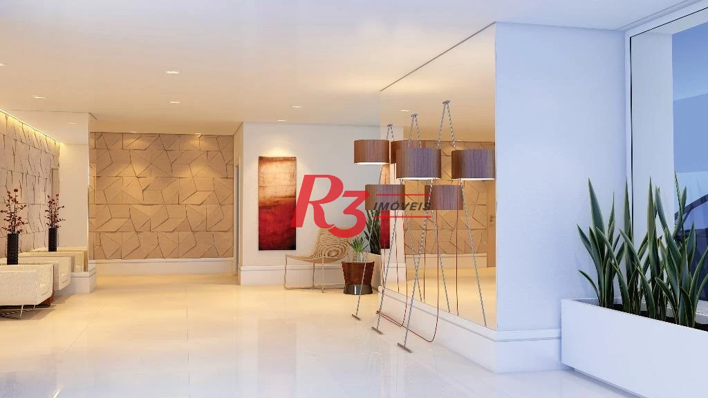 Apartamento com 1 dormitório à venda, 57 m² - Ponta da Praia - Santos/SP