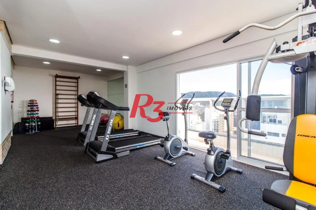 Apartamento com 1 dormitório à venda, 57 m² - Ponta da Praia - Santos/SP