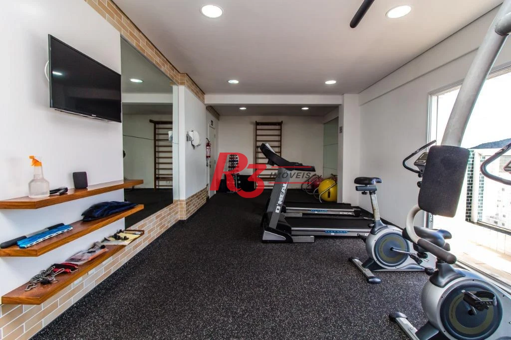 Apartamento com 1 dormitório à venda, 57 m² - Ponta da Praia - Santos/SP