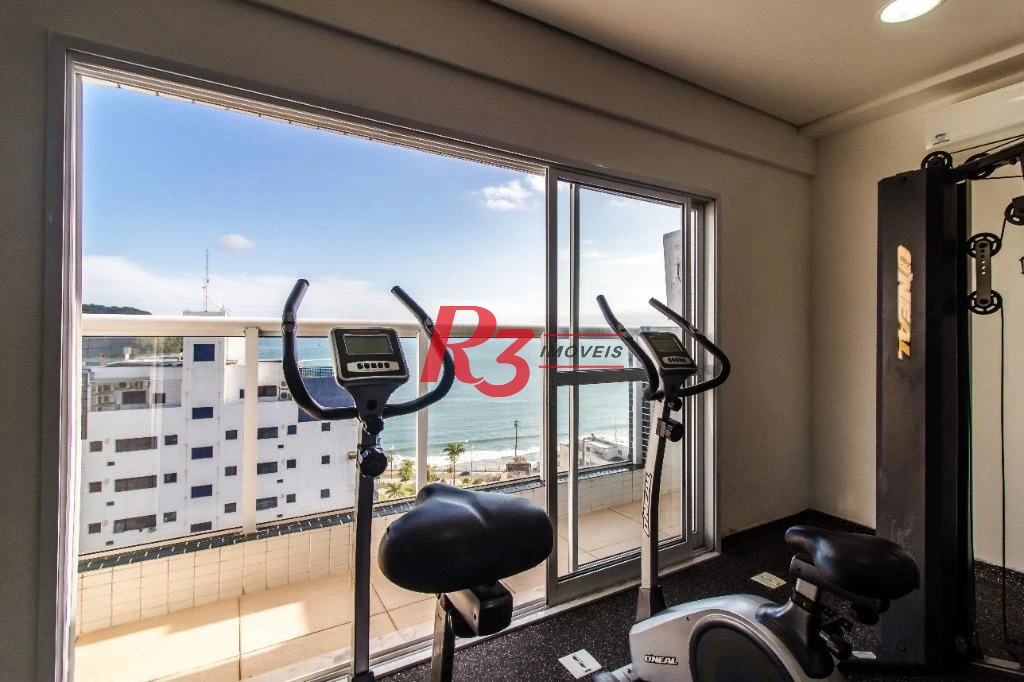 Apartamento com 1 dormitório à venda, 57 m² - Ponta da Praia - Santos/SP