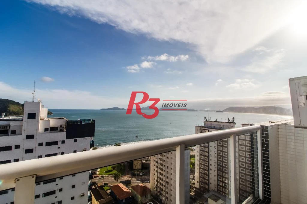 Apartamento com 1 dormitório à venda, 57 m² - Ponta da Praia - Santos/SP