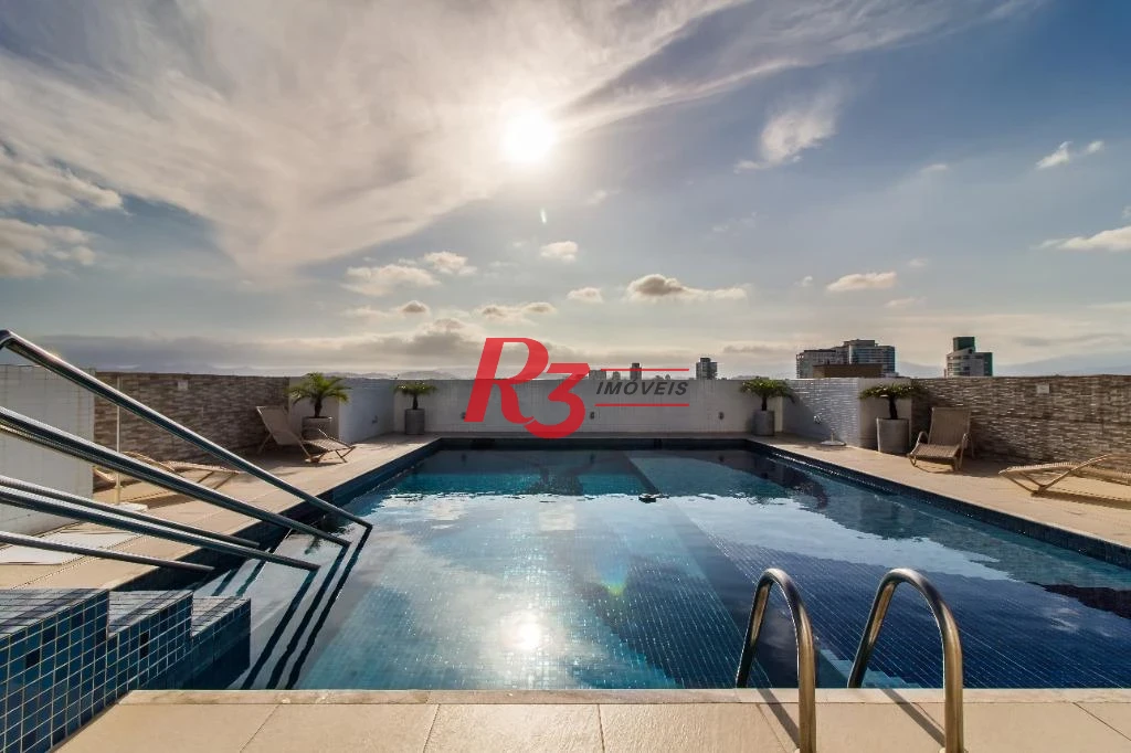 Apartamento com 1 dormitório à venda, 57 m² - Ponta da Praia - Santos/SP