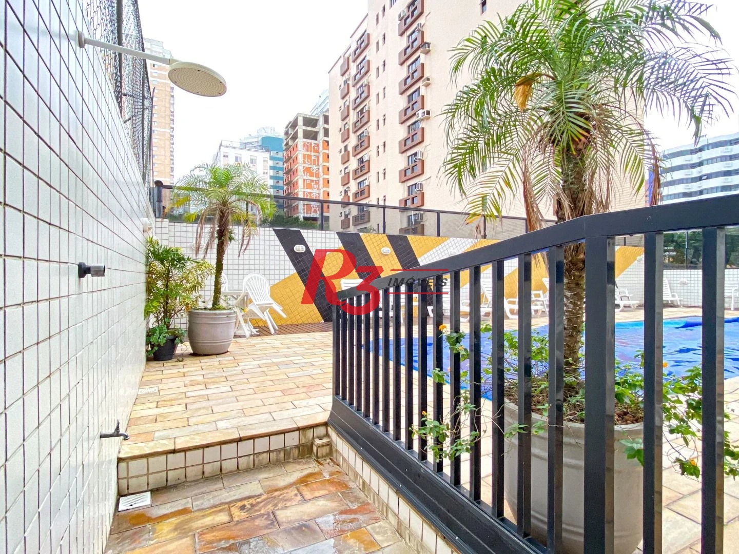 Apartamento com 3 dormitórios à venda, 122 m² por R$ 1.350.000,00 - Pompéia - Santos/SP