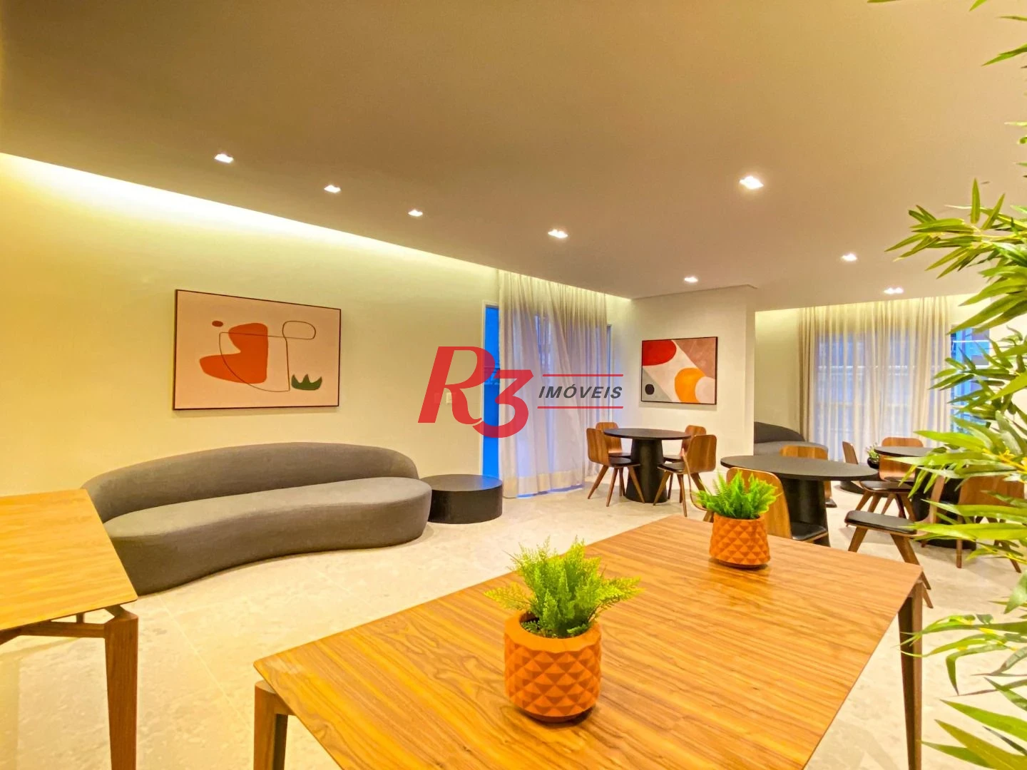 Apartamento com 3 dormitórios à venda, 134 m² por R$ 2.670.000,00 - Boqueirão - Santos/SP