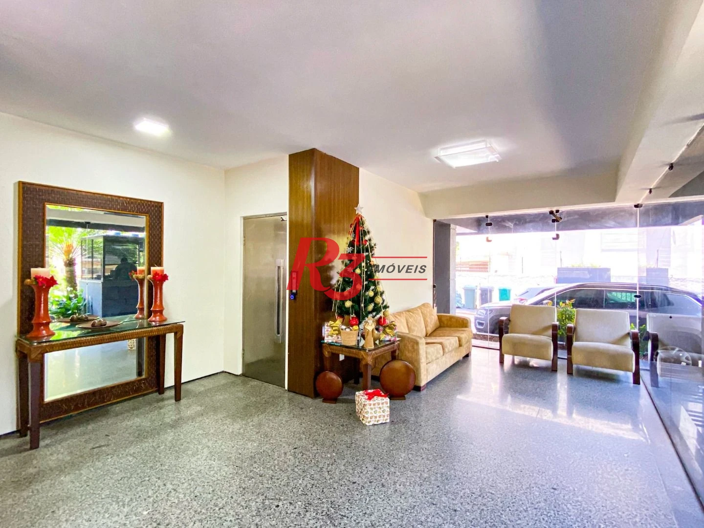 Apartamento com 3 dormitórios à venda, 169 m² por R$ 990.000,00 - Boqueirão - Santos/SP