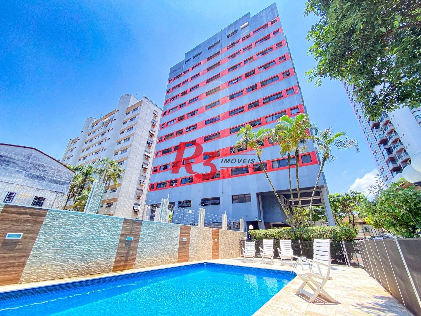 Apartamento com 3 dormitórios à venda, 169 m² por R$ 990.000,00 - Boqueirão - Santos/SP